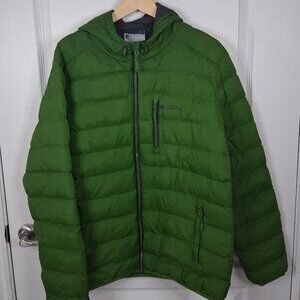 Mountain Warehouse Link Men's Insulated Puffer Jacket Size Large Water Resistant